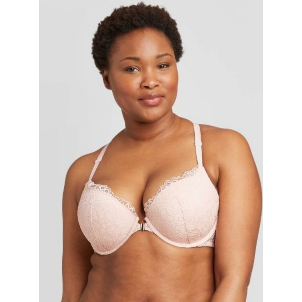 Auden Racerback Push-Up Lace Bra